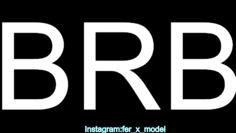 Fernanda online show from 03.12.25