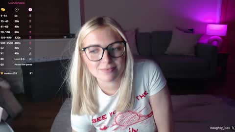 Snapshot of naughty__bex chatting on 02.07.25 Bex currently on maternity leave online show from 02.07.25