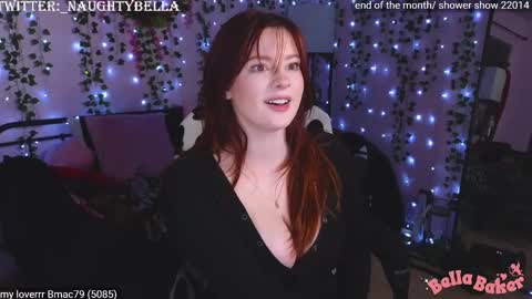 Snapshot of naughty_bella99 chatting on 02.24.25 bella online show from 02.24.25