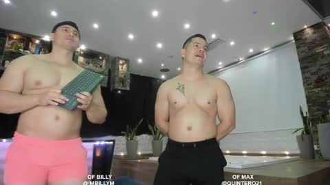 Snapshot of naughty_hot_guys_team chatting on 02.19.25 Billys Boys online show from 02.19.25