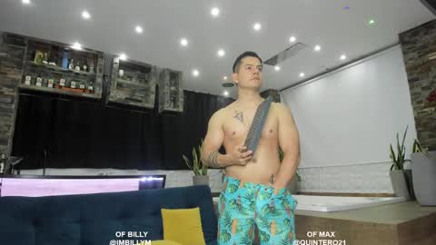 Snapshot of naughty_hot_guys_team chatting on 03.09.25 Billys Boys online show from 03.09.25