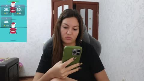 Snapshot of nellyfischer chatting on 01.04.25 Nelly online show from 01.04.25