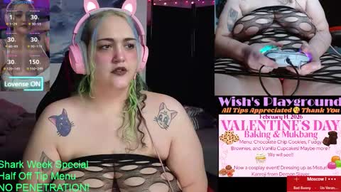 Wishs Playground online show from 02.12.26