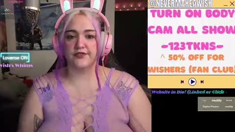 Wishs Playground online show from 06.18.26