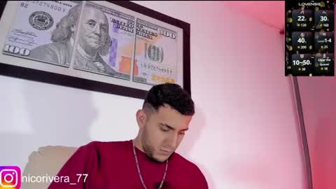 Snapshot of nico_rivera chatting on 07.19.26 Nicolas online show from 07.19.26