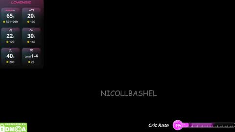 Snapshot of nicollbashel chatting on 10.01.25 Nicoll  Independent model online show from 10.01.25