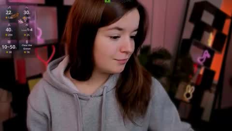 Snapshot of nika_still chatting on 10.11.25 Little Angel online show from 10.11.25