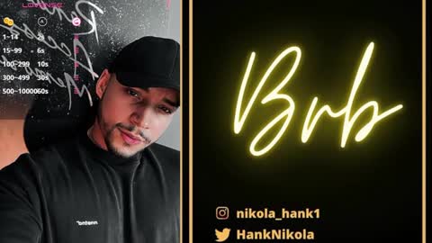 Snapshot of nikolahank1 chatting on 12.10.24 Nikola Hank online show from 12.10.24