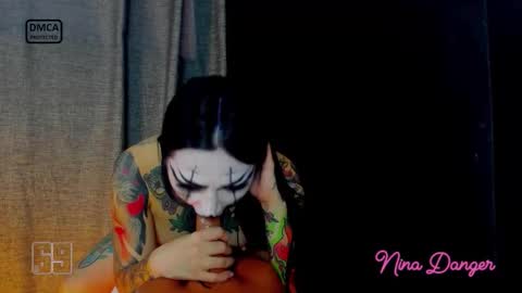 Snapshot of ninadanger chatting on 10.15.25 Heyyy guys Im Ninas crazy online show from 10.15.25