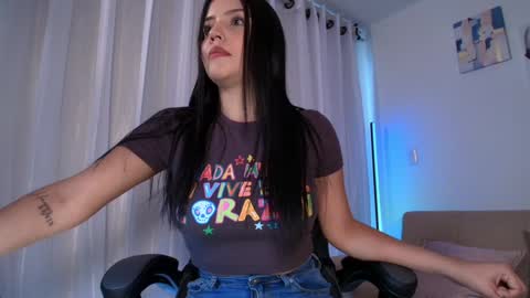 Snapshot of ninamichelle_ chatting on 01.02.25 Nina online show from 01.02.25
