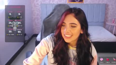 Snapshot of ninfa_ch chatting on 01.04.25 Ninfa online show from 01.04.25