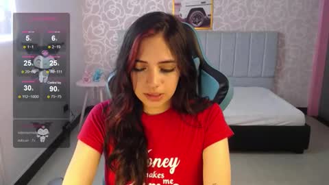 Snapshot of ninfa_ch chatting on 01.10.25 Ninfa online show from 01.10.25