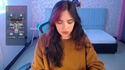 Snapshot of ninfa_ch chatting on 01.13.25 Ninfa online show from 01.13.25