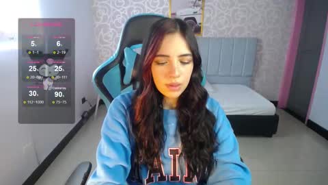 Snapshot of ninfa_ch chatting on 01.14.25 Ninfa online show from 01.14.25