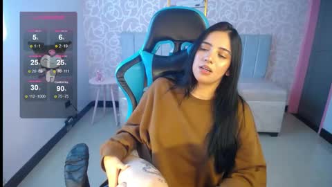 Snapshot of ninfa_ch chatting on 01.29.25 Ninfa online show from 01.29.25