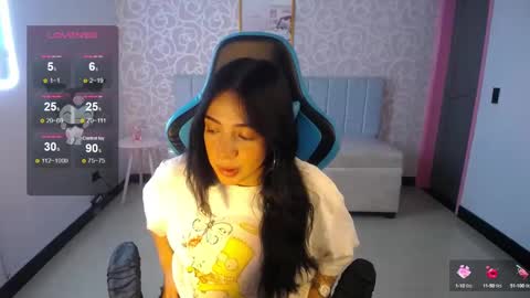 Snapshot of ninfa_ch chatting on 02.03.25 Ninfa online show from 02.03.25