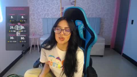 Snapshot of ninfa_ch chatting on 02.04.25 Ninfa online show from 02.04.25