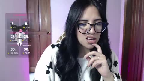 Snapshot of ninfa_ch chatting on 02.23.25 Ninfa online show from 02.23.25