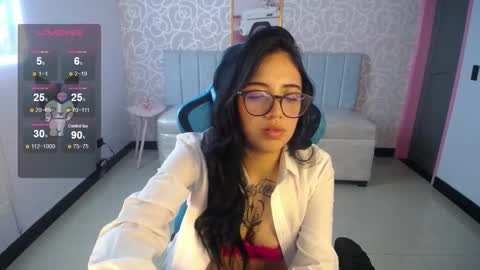 Snapshot of ninfa_ch chatting on 02.25.25 Ninfa online show from 02.25.25