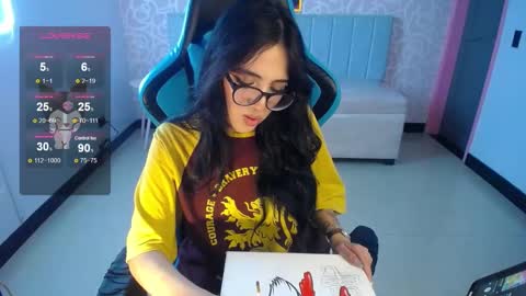 Snapshot of ninfa_ch chatting on 02.27.25 Ninfa online show from 02.27.25