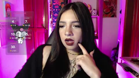 Snapshot of ninfa_ch chatting on 09.12.25 Ninfa online show from 09.12.25