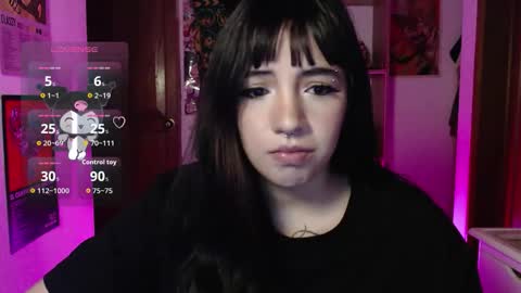 Snapshot of ninfa_ch chatting on 10.30.25 Ninfa online show from 10.30.25