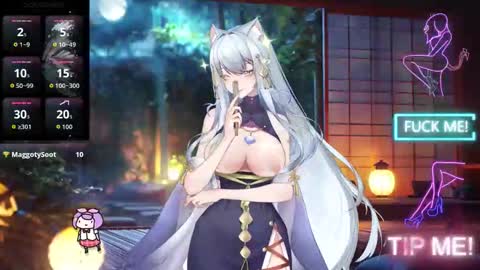 Nyxie online show from 10.22.25