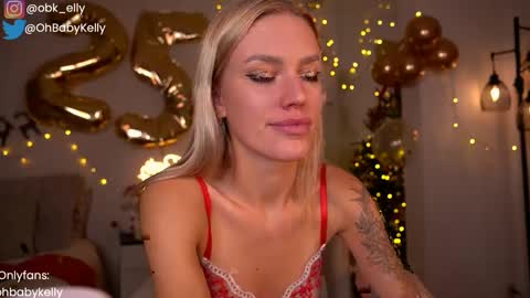 Snapshot of ohbabykelly chatting on 12.29.24 Kelly online show from 12.29.24