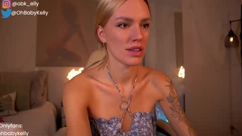 Snapshot of ohbabykelly chatting on 01.13.25 Kelly online show from 01.13.25