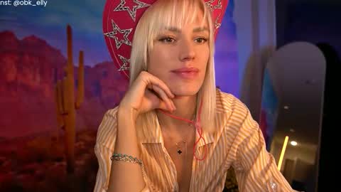 Snapshot of ohbabykelly chatting on 10.27.25 Kelly online show from 10.27.25