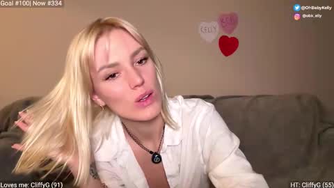 Snapshot of ohbabykelly chatting on 02.07.26 Kelly online show from 02.07.26