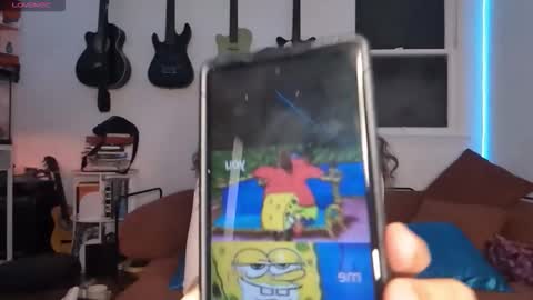 Snapshot of onlystrings chatting on 12.18.25 Duo online show from 12.18.25