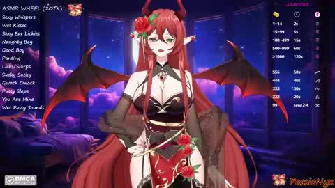 Succubus Nyx online show from 12.09.24