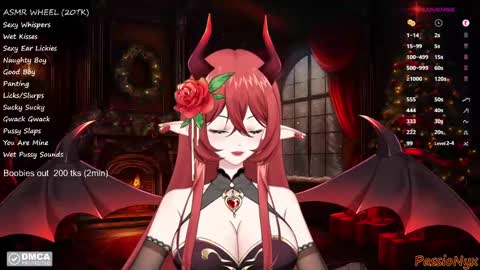 Succubus Nyx online show from 12.16.24