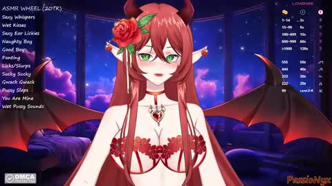Succubus Nyx online show from 01.14.25