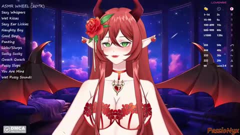 Succubus Nyx online show from 01.16.25