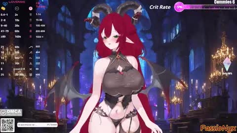 Succubus Nyx online show from 02.17.26
