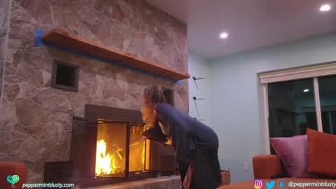 Snapshot of peppermintdusty chatting on 11.30.25 Peppermint and Dusty online show from 11.30.25