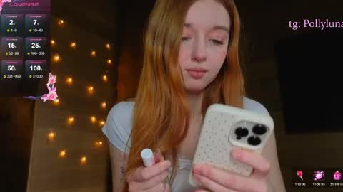 Snapshot of polly_luna chatting on 04.25.26 Polly online show from 04.25.26