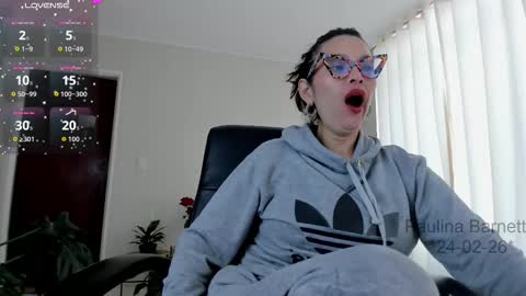 Snapshot of polybarnett chatting on 02.24.26 paulina barnett online show from 02.24.26