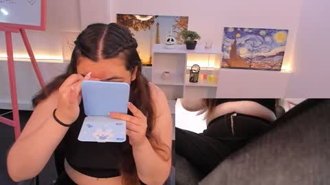 Snapshot of press_anykey chatting on 10.21.25 Camila online show from 10.21.25