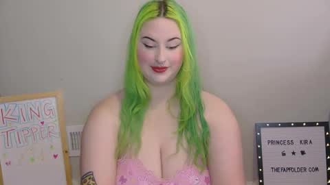 Princess Kira online show from 11.17.25