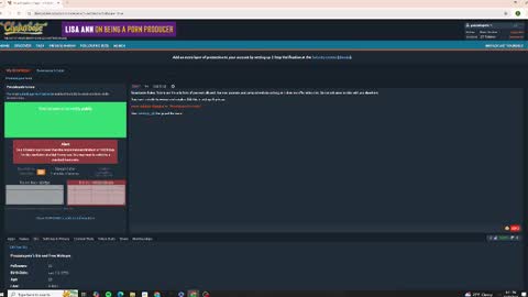 Snapshot of prostatepete chatting on 12.21.24 prostatepete online show from 12.21.24