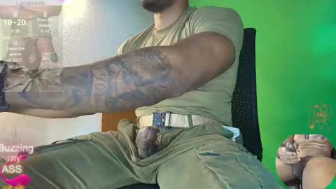 Snapshot of proudlyblack30 chatting on 02.10.26 sergeant. online show from 02.10.26