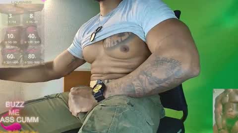 Snapshot of proudlyblack30 chatting on 02.17.26 sergeant. online show from 02.17.26