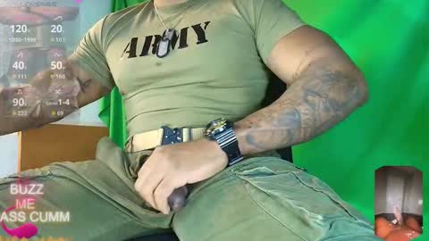 Snapshot of proudlyblack30 chatting on 02.22.26 sergeant. online show from 02.22.26