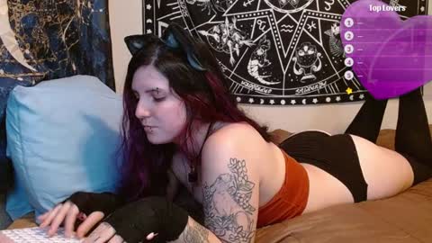 Snapshot of psychoactivekitten chatting on 02.04.25 Jay online show from 02.04.25