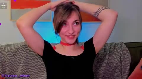 Snapshot of purpurmonstr chatting on 10.31.25 Purpura online show from 10.31.25