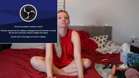 Snapshot of ramichick chatting on 12.16.24 Rami online show from 12.16.24