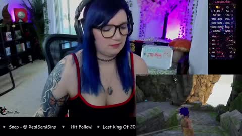 Snapshot of realsamisins chatting on 12.02.24 Snap - RealSamiSins online show from 12.02.24